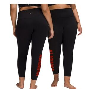 Lululemon University of Alabama 25”Align Leggings size 8